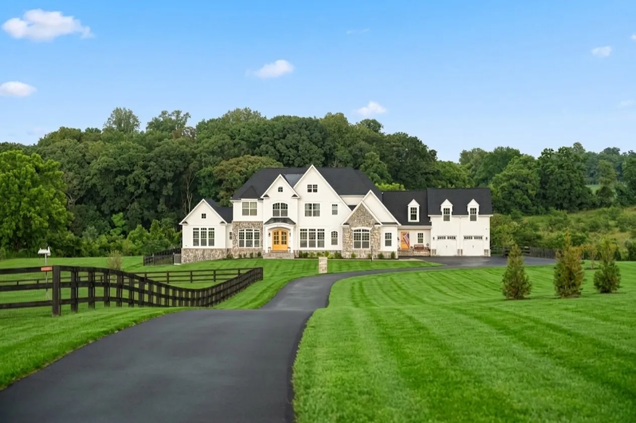 Property photographed in summer conditions