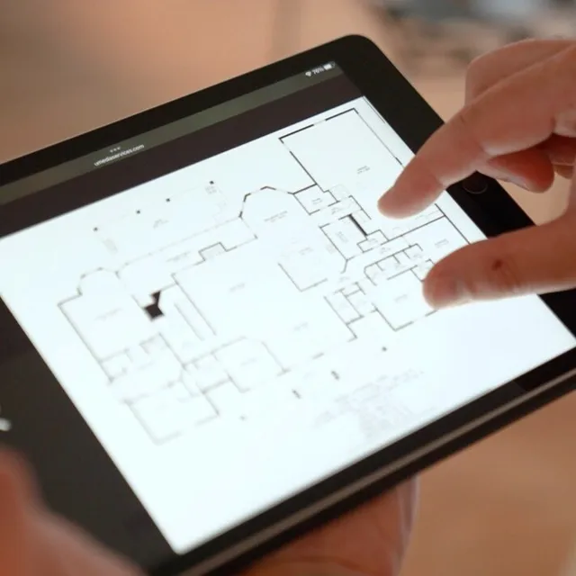 A detailed floor plan layout for a residential property