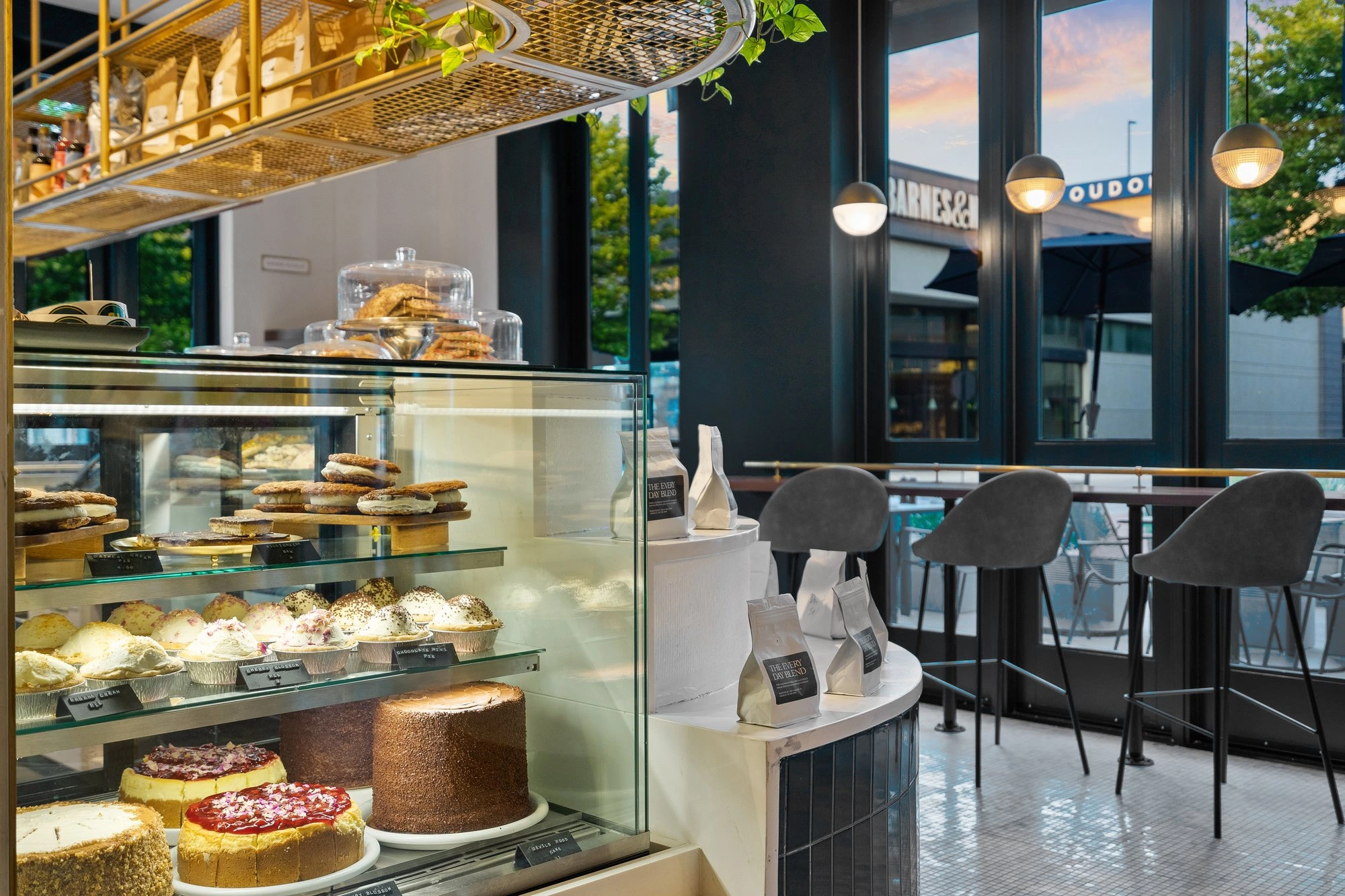 Cafe and dining area photography — inviting seating and natural light